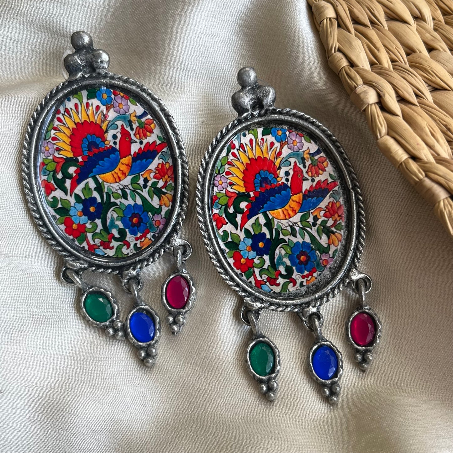 Mayurika Antique Earrings