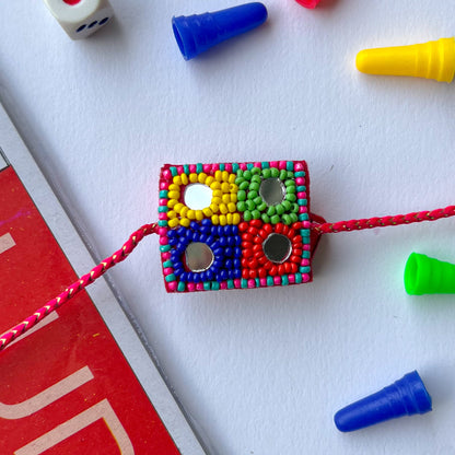Ludo Board Handmade Rakhi
