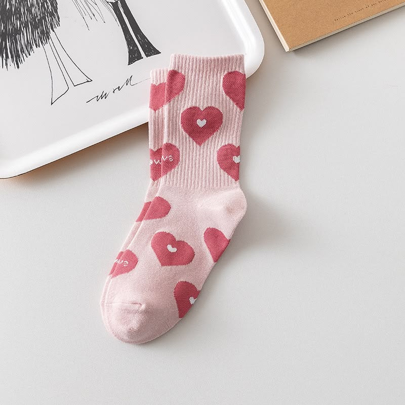 Sweetheart Crew Socks