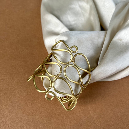 Twine Handmade Brass Cuff