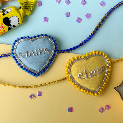 Bhaiya Chote Handmade Beaded Rakhi
