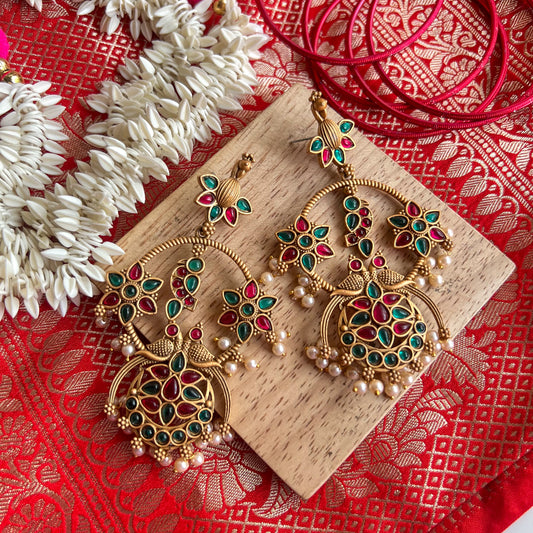 Kamakhya Multi Temple Earrings