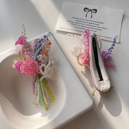 Flower Garden Hair Clip