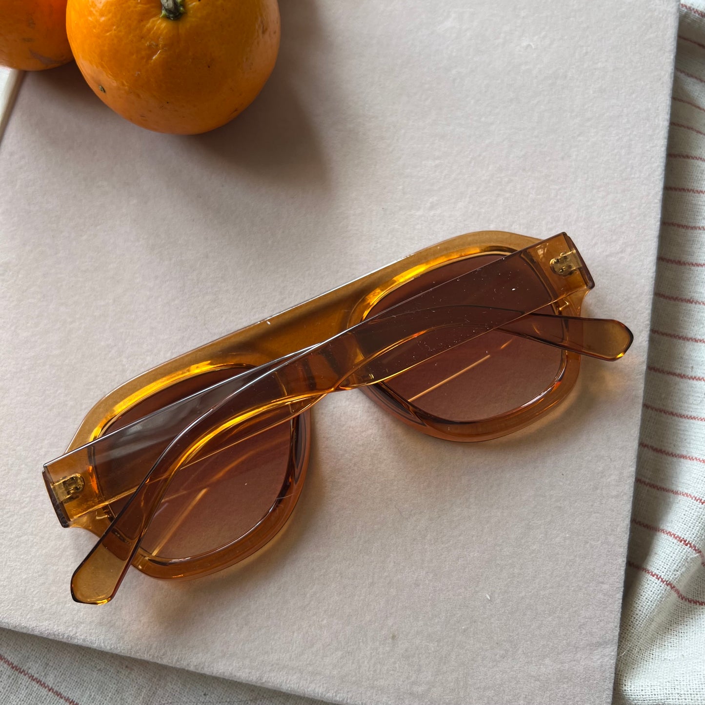Amber Flat Top Sunglasses