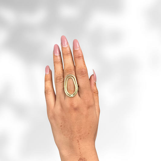 Crissy Handmade Brass Ring