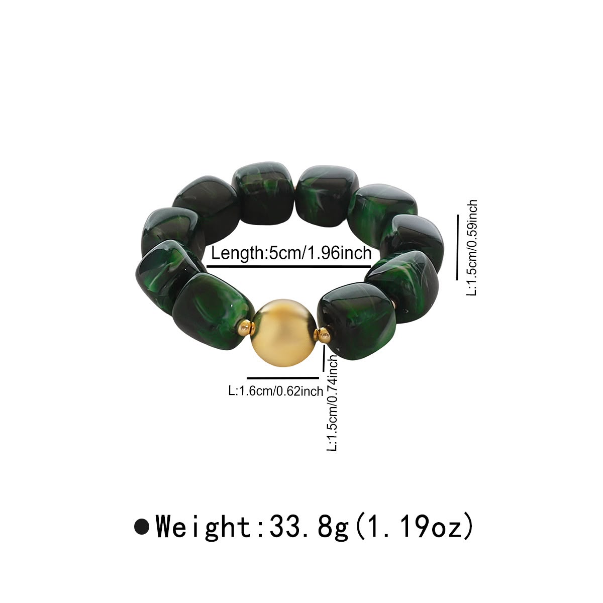 Thick Bead Bracelet