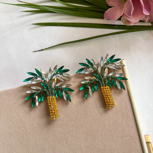 Coastal Tree Statement Earrings