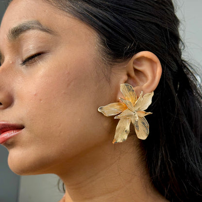 Romania Statement Flower Earring