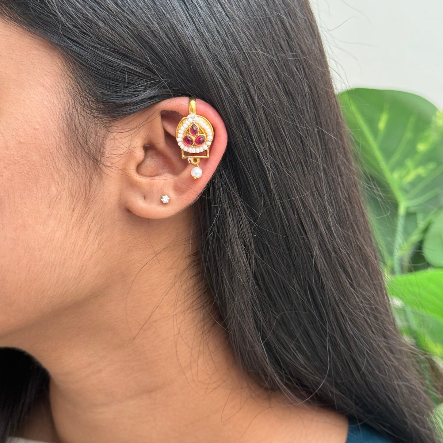 Royal Gemstone EarPin Collection