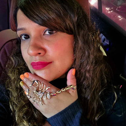 Scorpion Statement Alloy Ring