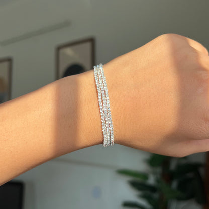 Rhinestone Thin Bracelet