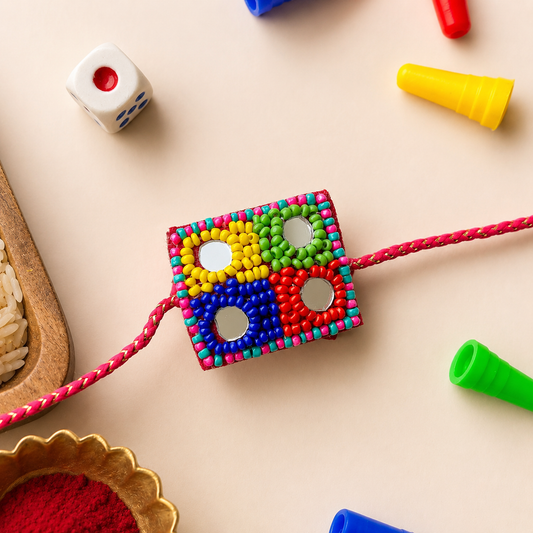 Ludo Board Handmade Rakhi