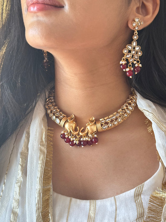Gaj Gamini Choker Set