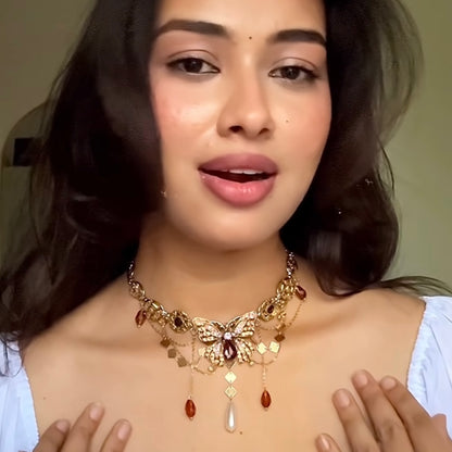 Butterfly Statement Necklace