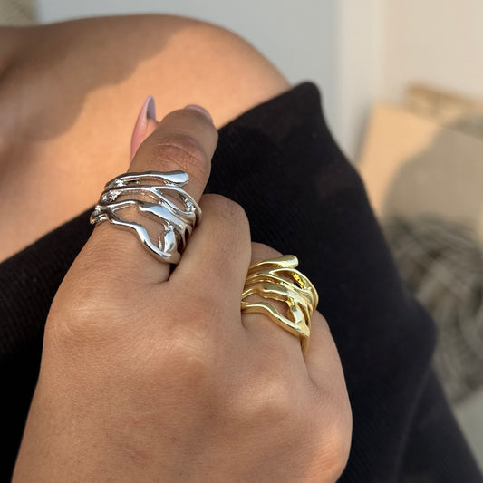 Boho Luxe Chunky Ring