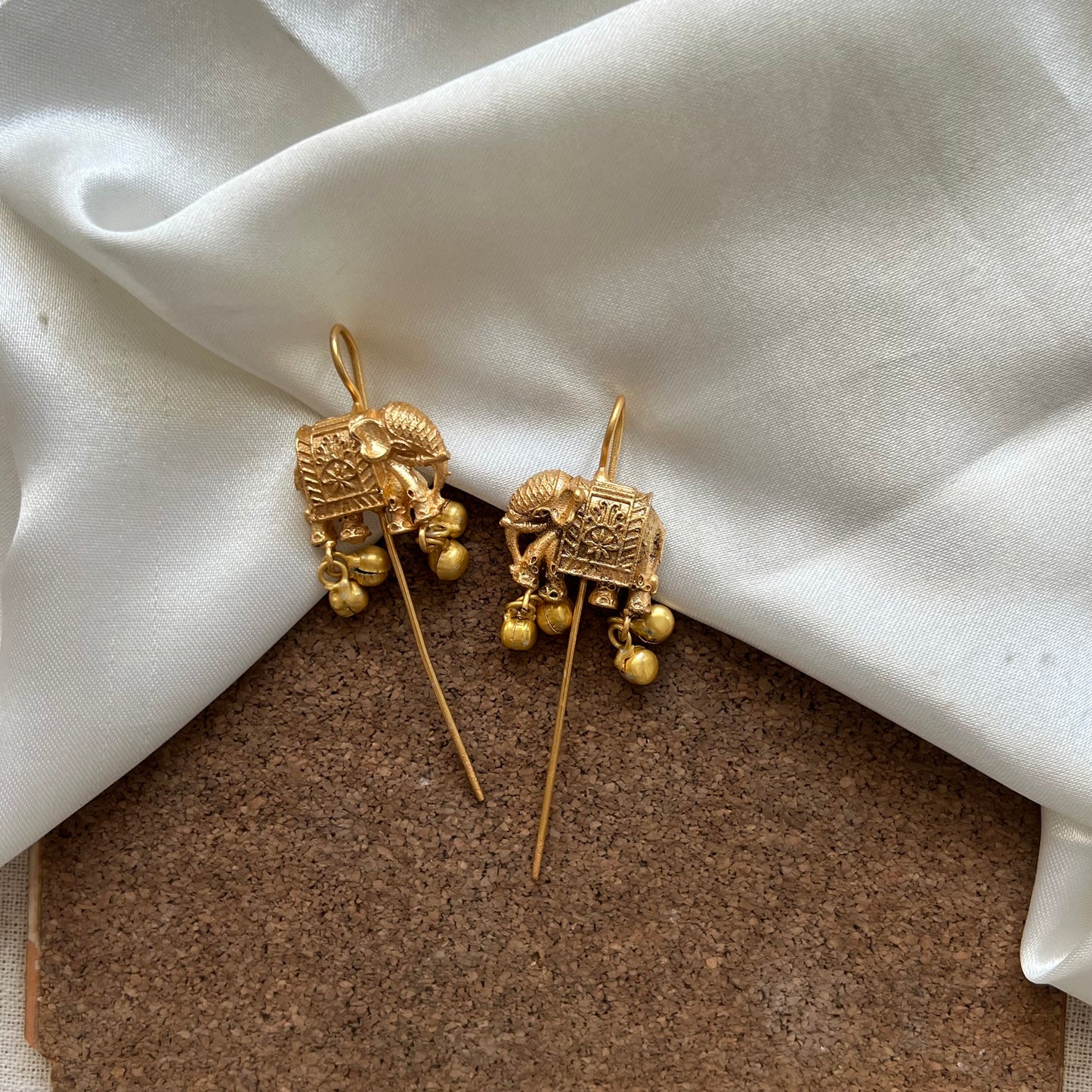 Hathi Handmade Brass Ear Cuffs