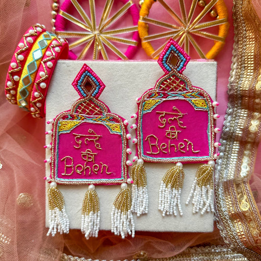 Dulhe Ki Behen- Earring and Bangle combo