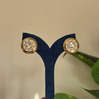 Kundan Glow Studs