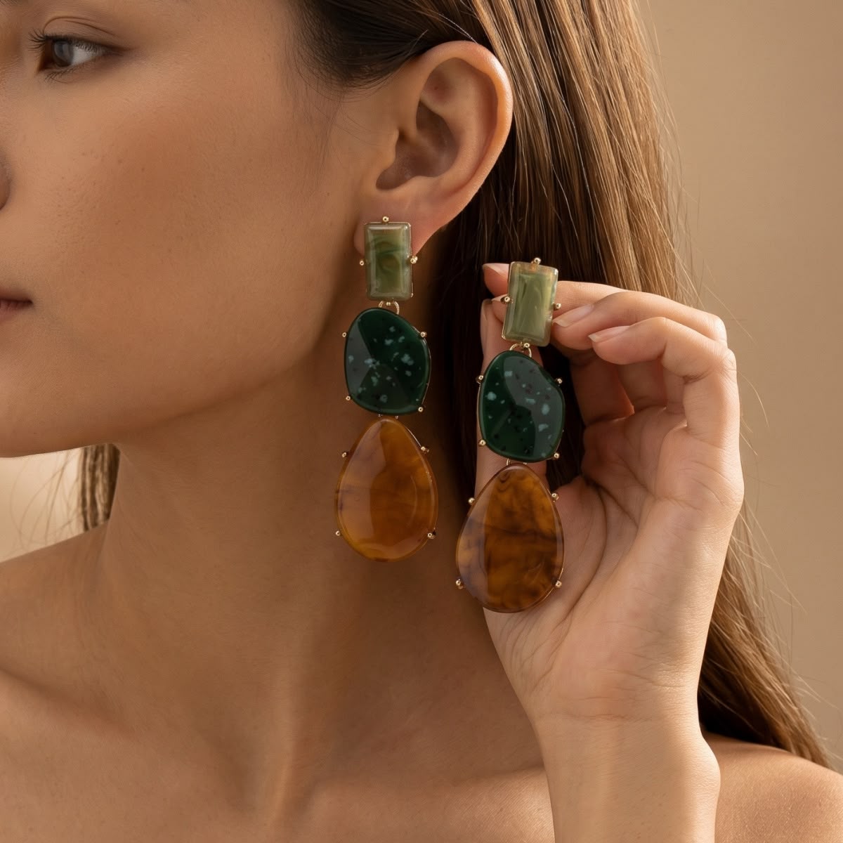 Terra Luxe Drop Earrings