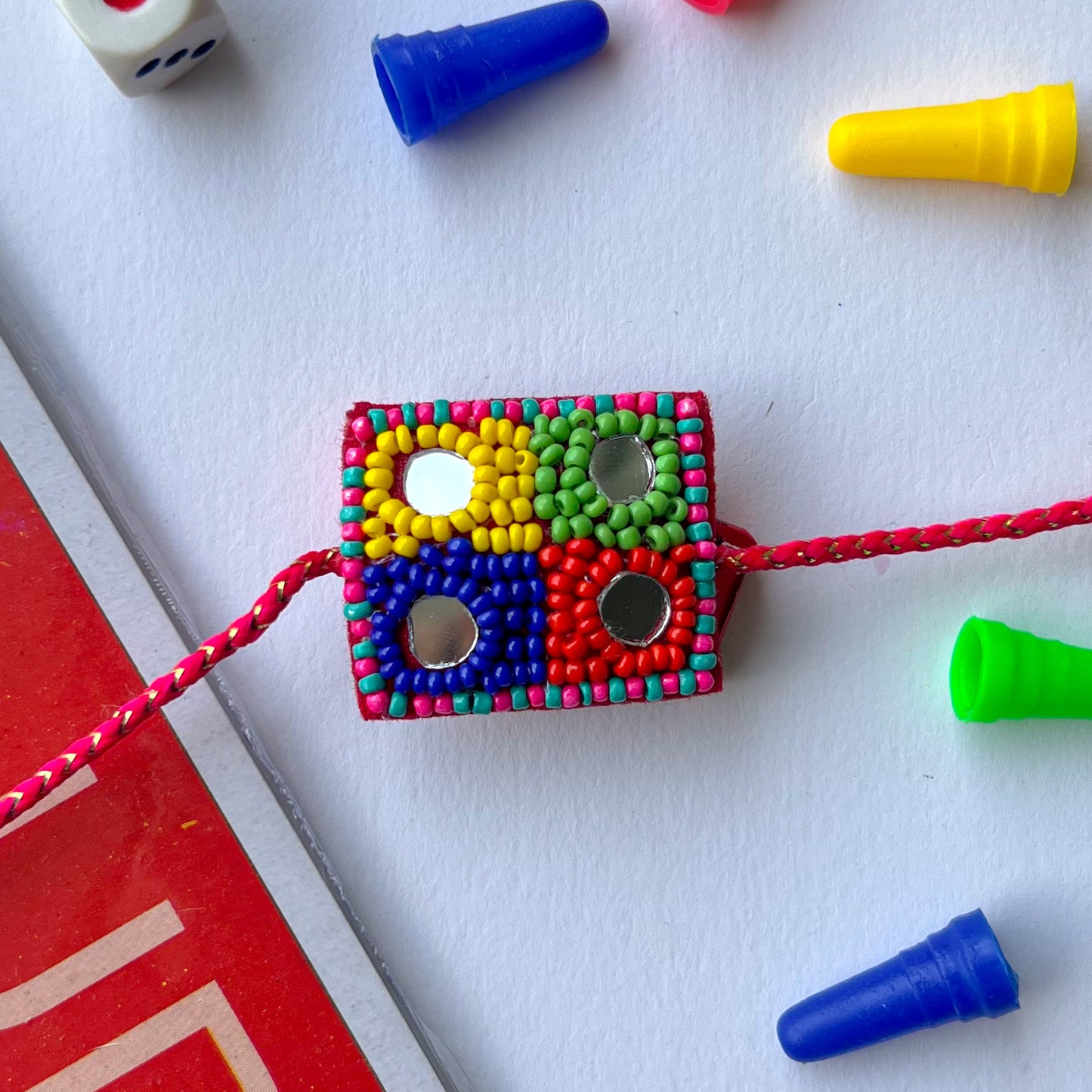 Ludo Board Handmade Rakhi