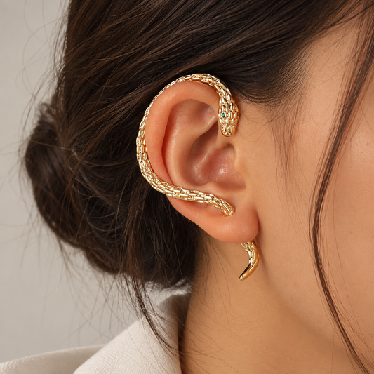 Serpent Luxe One Side Ear Cuff