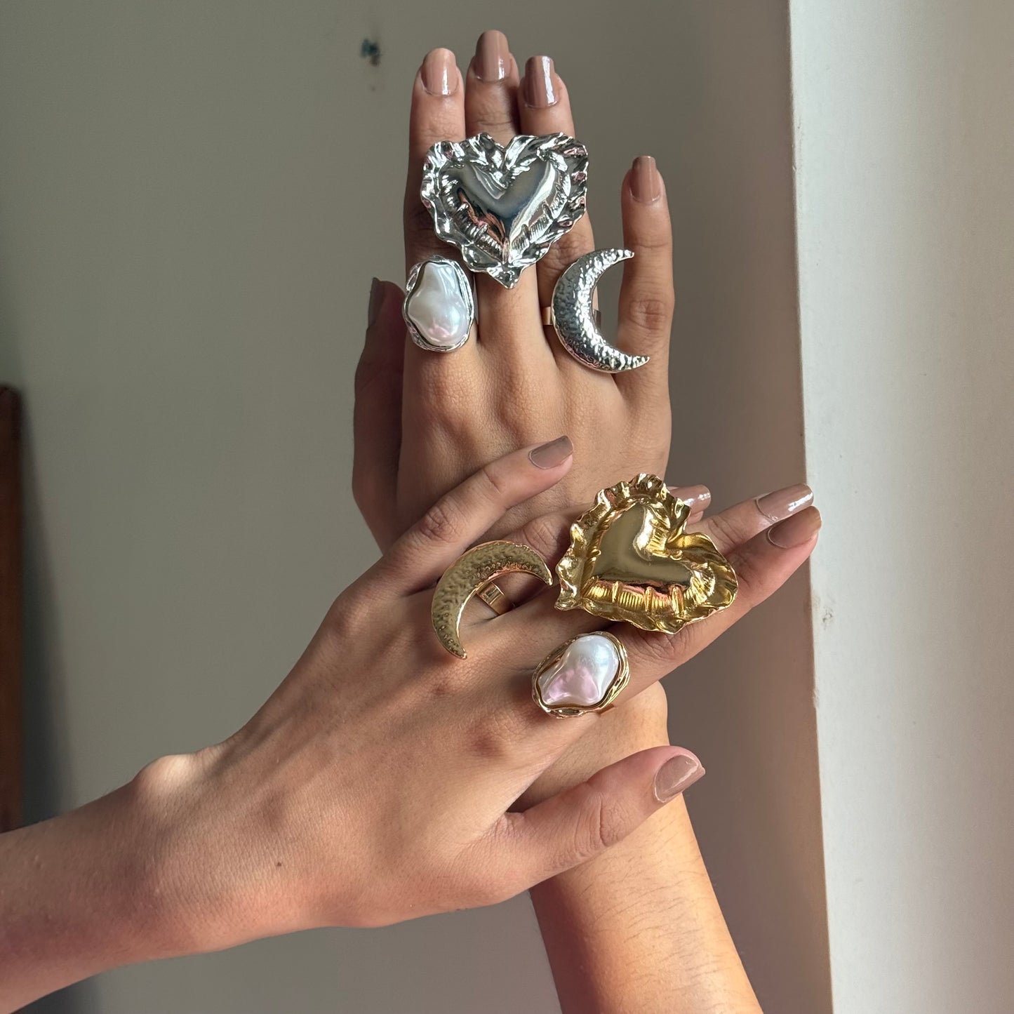 Celeste Luxe Statement Rings