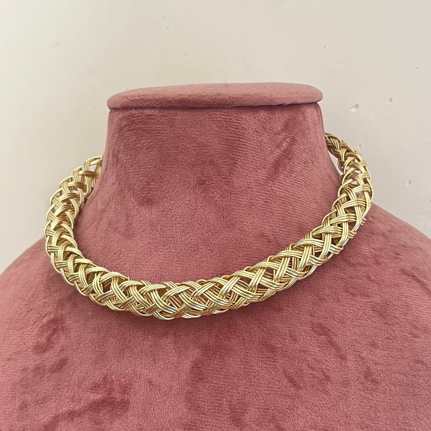 Juniper Handmade Brass Choker