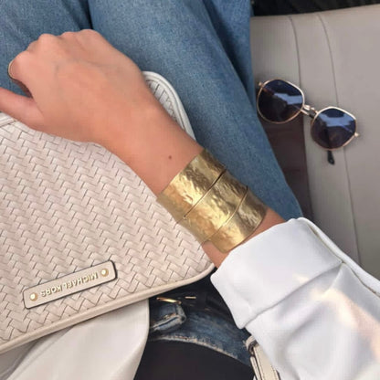 Zoya Handmade Brass Cuff