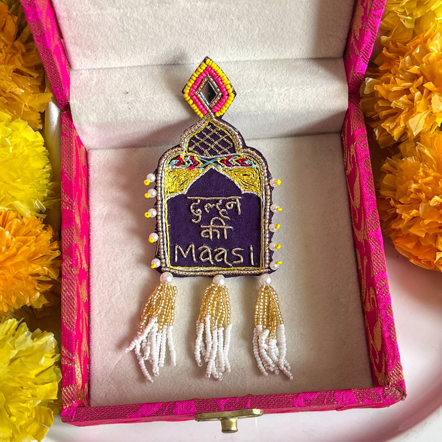 Wedding Brooches (Dulhan ki side)
