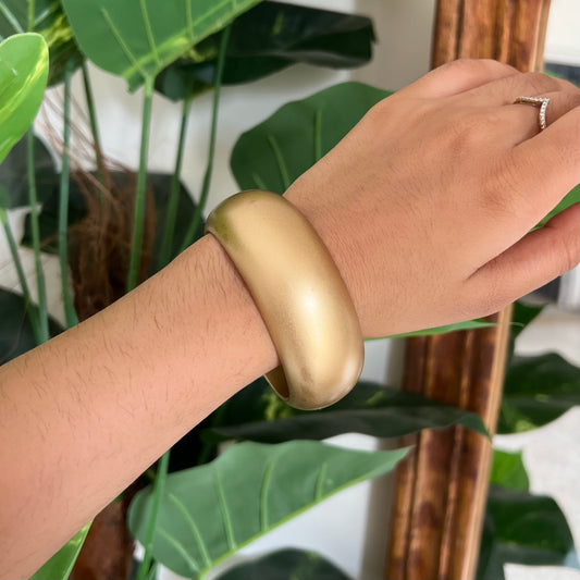 Gold Resin Bangle
