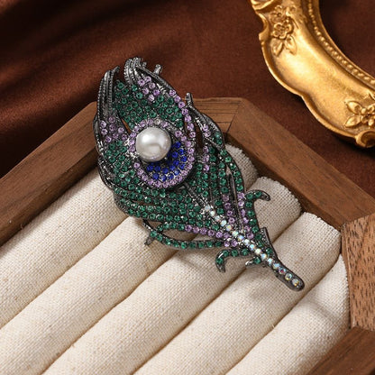 Mor Pankh Brooch