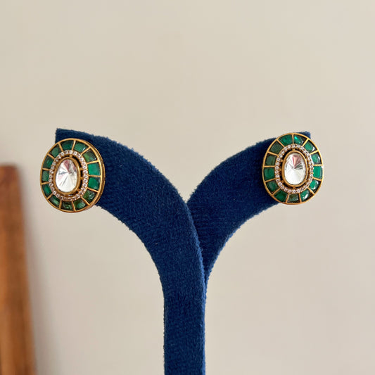 Noor Emerald Stud