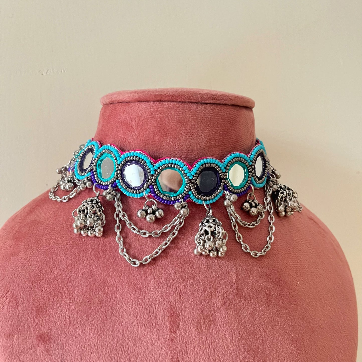 Nutan Neckpiece - Blue