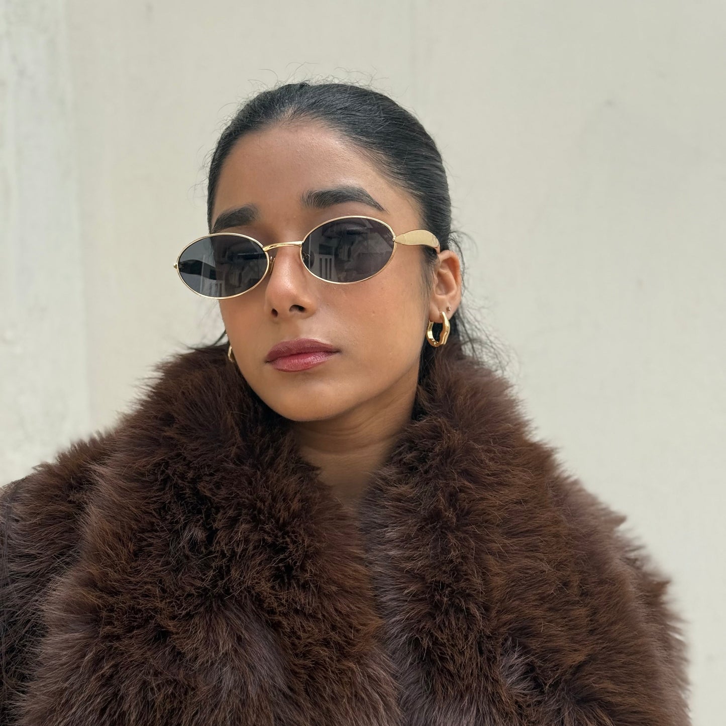 Panther Oval Sunglasses