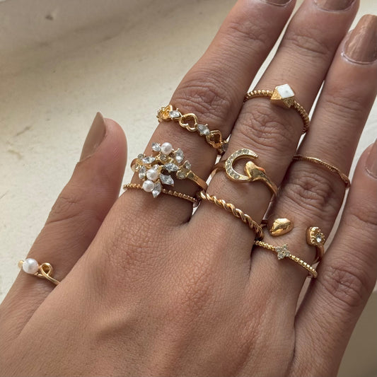 The Aurelia Ring-Set of 10