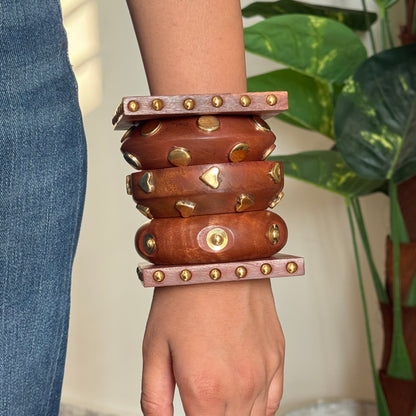 Wooden Handmade Bangle - Small