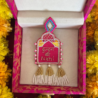 Wedding Brooches (Dulhan ki side)