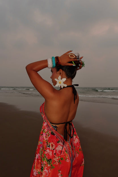 Floral Statement Earrings