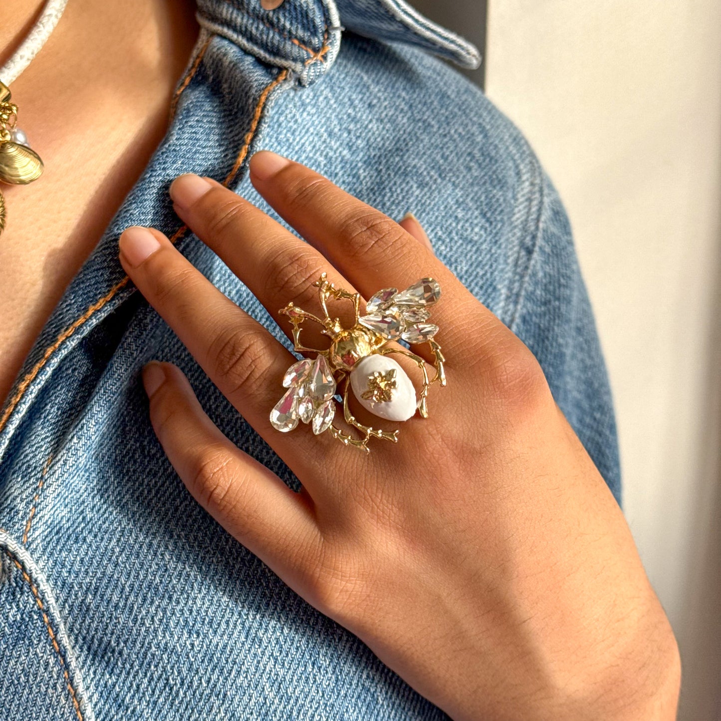 Queen Bee Statement Ring