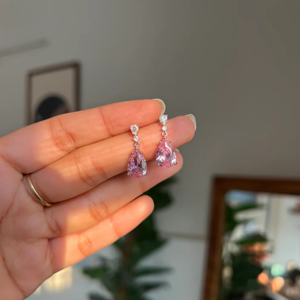 Glass Garden 18K Gold Plated Rhinestone Combo