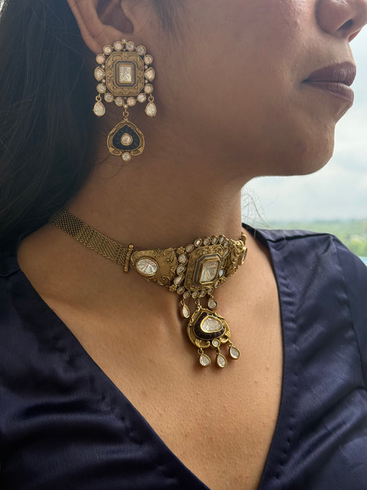 Shabnam Kundan Choker Set