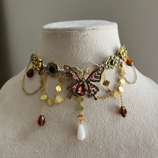 Butterfly Statement Necklace