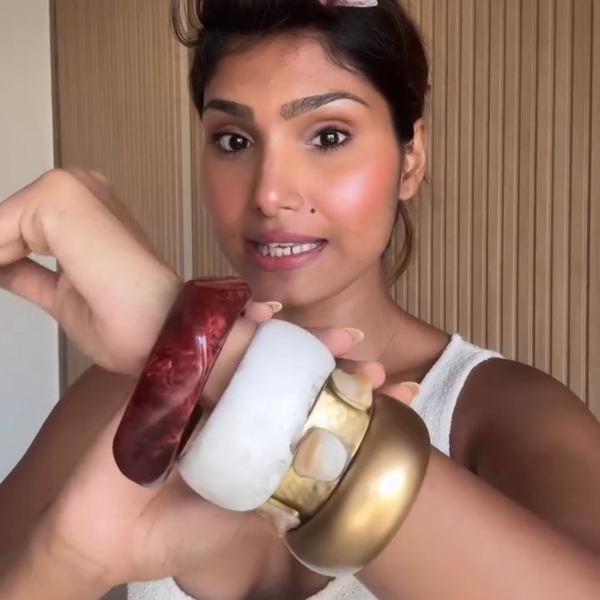 Esha's Resin & Brass Stack