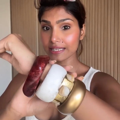 Esha's Resin & Brass Stack