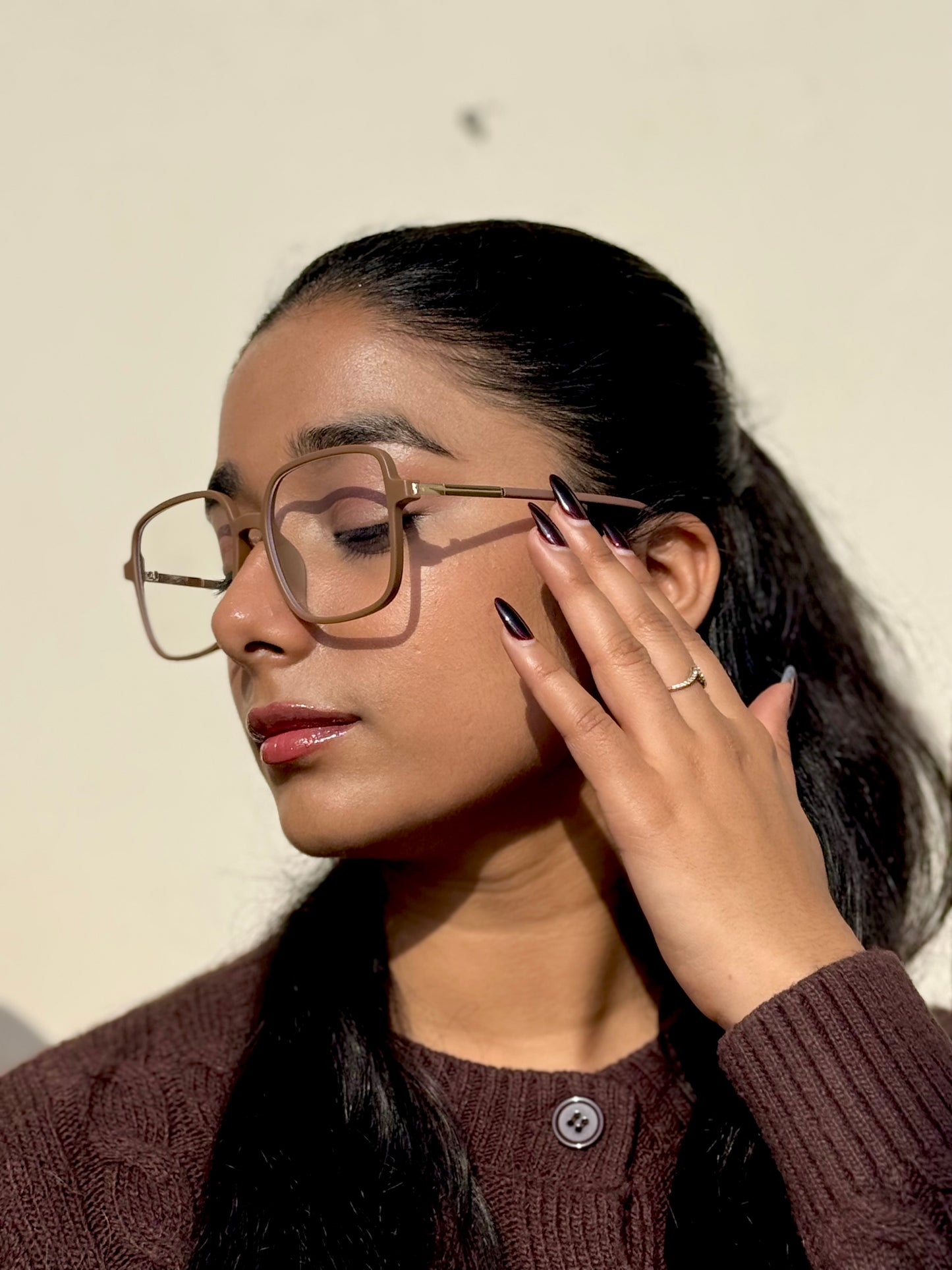 Mocha Minimalist Squares