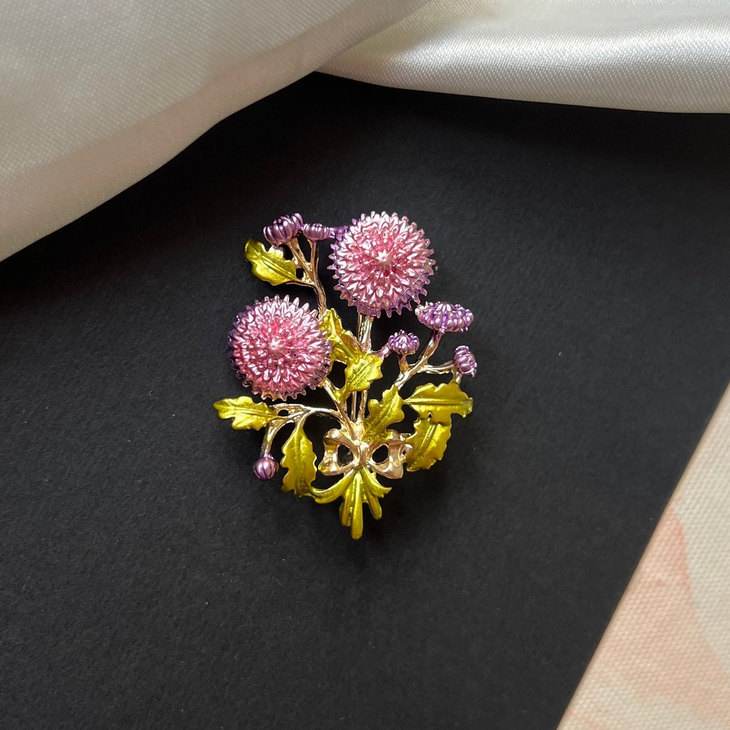 Blush Bloom Bouquet Brooch