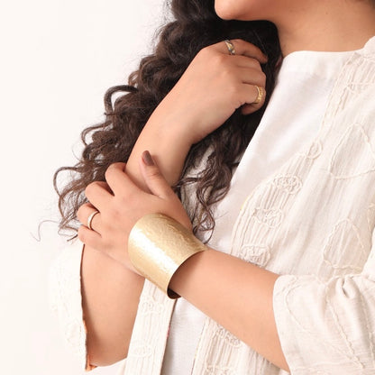 Vayu Handmade Brass Cuff