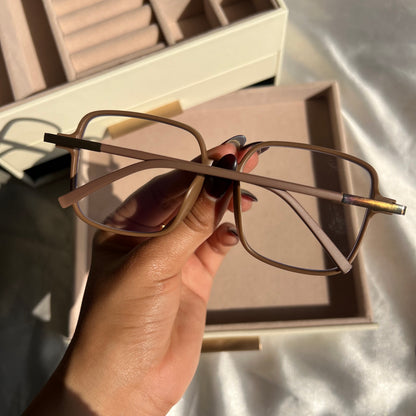 Mocha Minimalist Squares