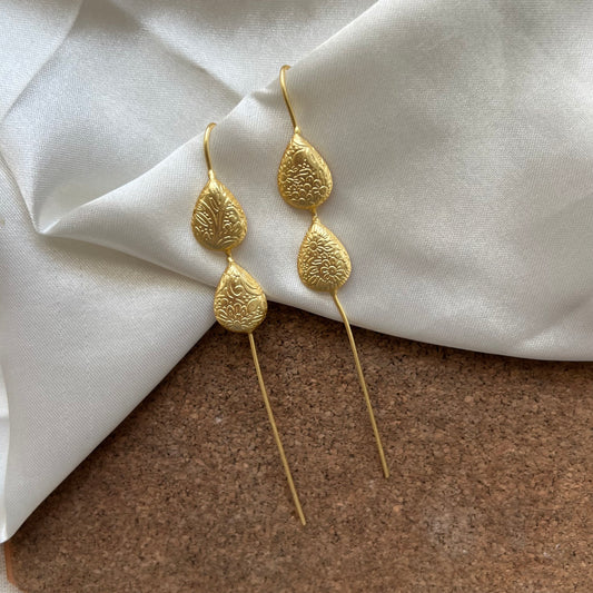 Tara Handmade Brass Ear Cuffs