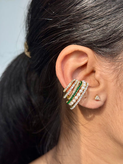 Safa Layered Ear Cuff